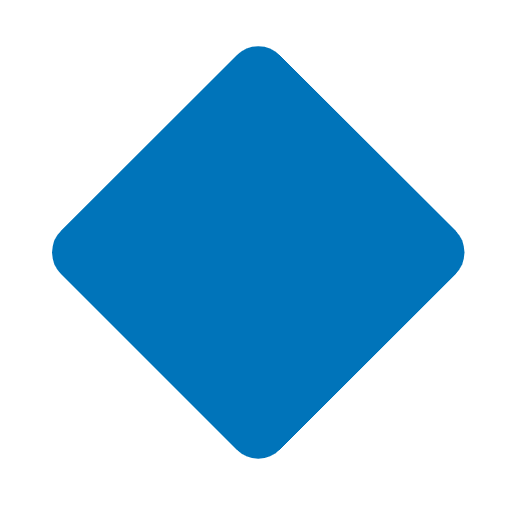 🔷 Emoji Rombo Azul Grande en Microsoft Windows 11 23H2.