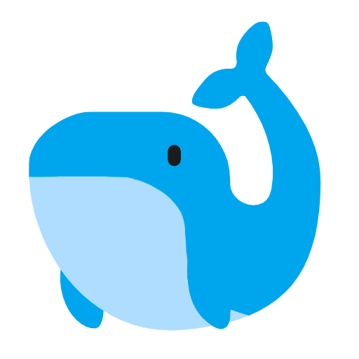 Émoji 🐋 Baleine sur Microsoft Windows 11 23H2.