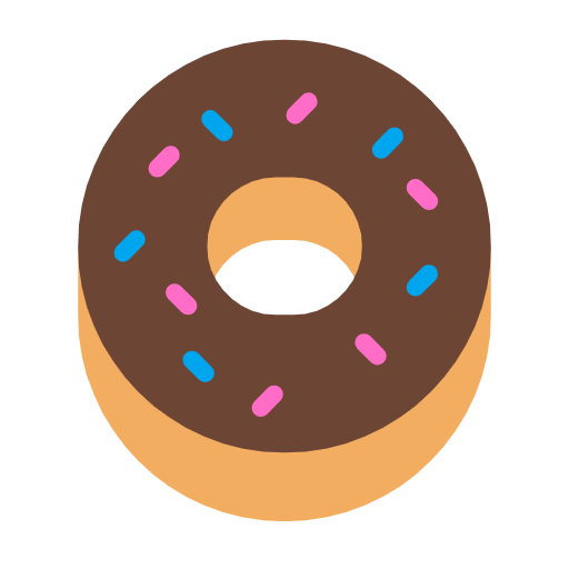 🍩 Emoji Donut Microsoft Windows 11 23H2.