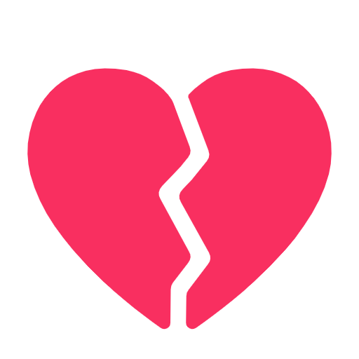 💔 Emoji Corazón Roto en Microsoft Windows 11 23H2.