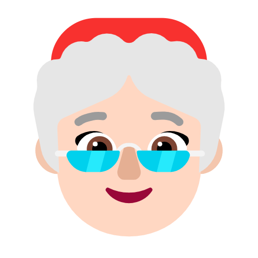 Emoji 🤶🏻 Mamma Natale: Carnagione Chiara su Microsoft Windows 11 23H2.