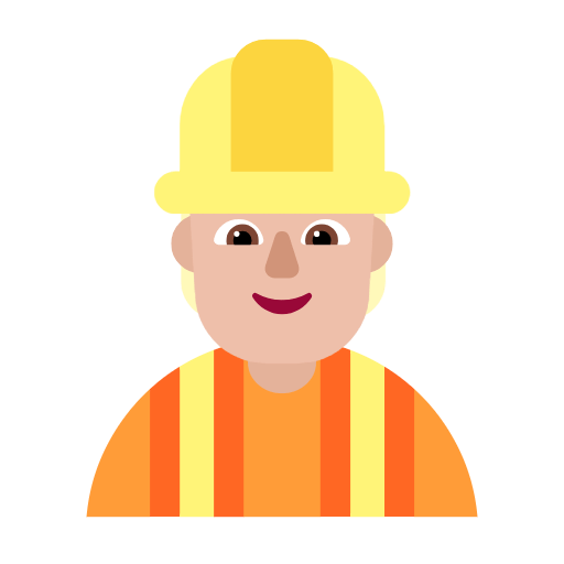 👷🏼 Emoji Trabalhador De Construção Civil: Pele Morena Clara na Microsoft Windows 11 23H2.