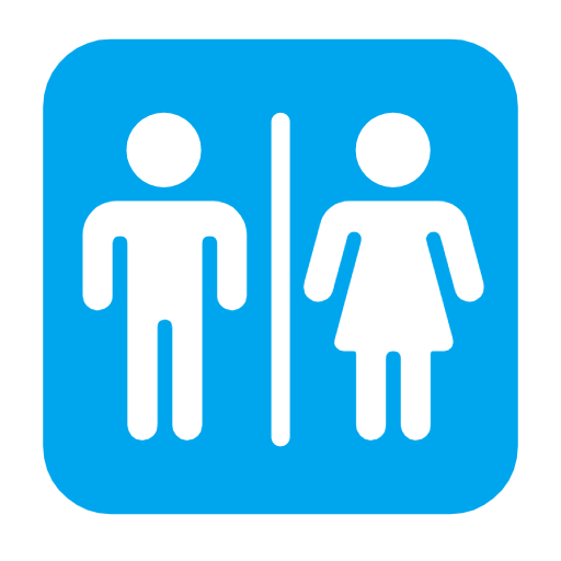 Émoji 🚻 Panneau Toilettes sur Microsoft Windows 11 23H2.
