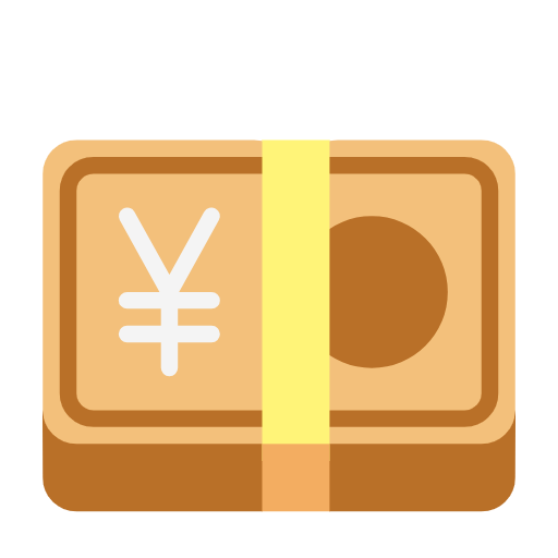 Emoji 💴 Banconota Yen su Microsoft Windows 11 23H2.