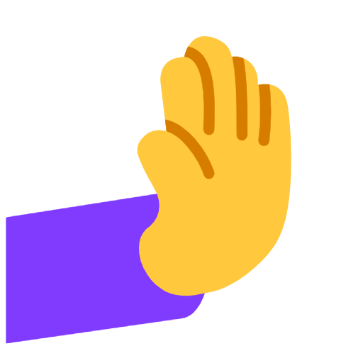 🫸 Emoji Nach Rechts Drückende Hand Microsoft Windows 11 23H2.
