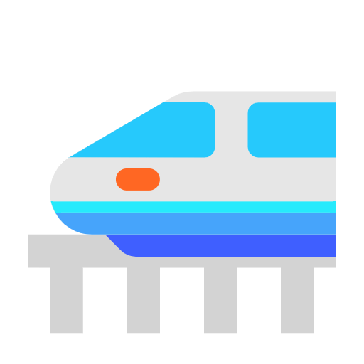 🚄 Emoji Hochgeschwindigkeitszug mit spitzer Nase Microsoft Windows 11 23H2.