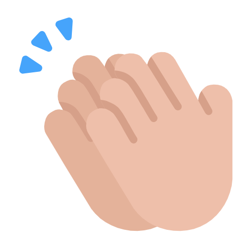👏🏼 Emoji klatschende Hände: mittelhelle Hautfarbe Microsoft Windows 11 23H2.