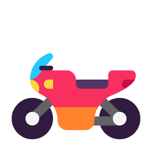 Emoji 🏍️ Motocicletta su Microsoft Windows 11 23H2.