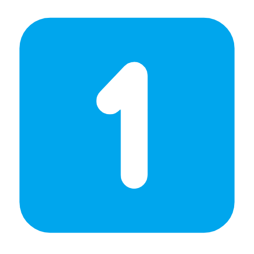 1️⃣ Emoji Teclas: 1 en Microsoft Windows 11 23H2.