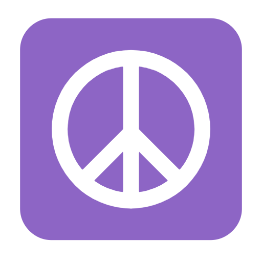 ☮️ Emoji Símbolo Da Paz na Microsoft Windows 11 23H2.