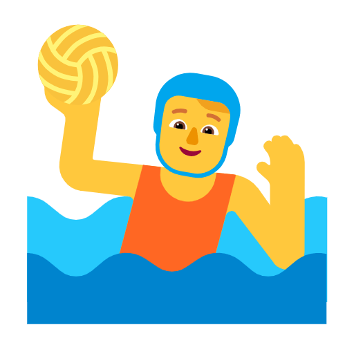 🤽 Emoji Wasserballspieler(in) Microsoft Windows 11 23H2.