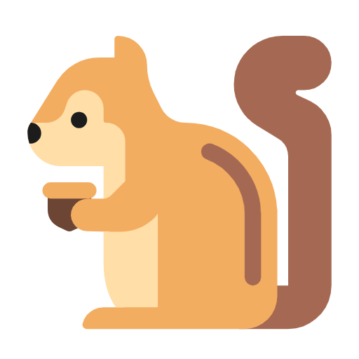 🐿️ Emoji Streifenhörnchen Microsoft Windows 11 23H2.