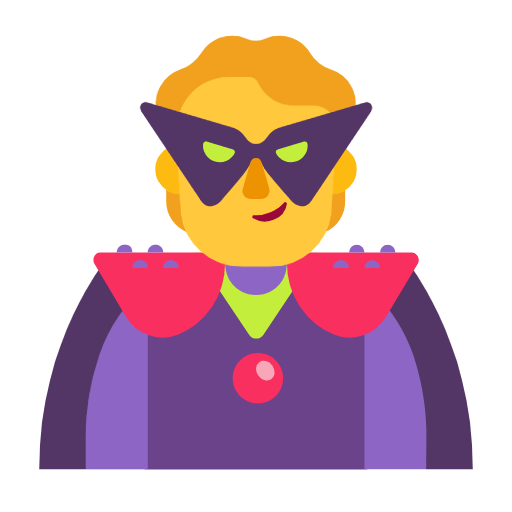 🦹 Emoji Personaje De Supervillano en Microsoft Windows 11 23H2.