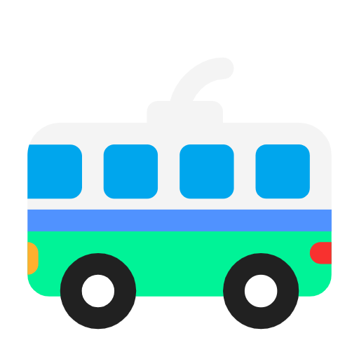 Émoji 🚎 Trolleybus sur Microsoft Windows 11 23H2.