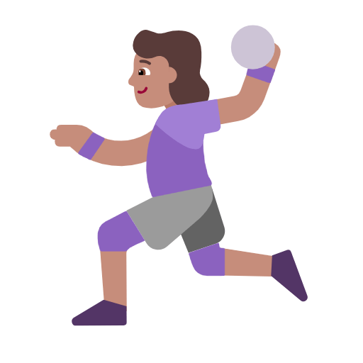 Mujer Jugando Al Balonmano: Tono De Piel Medio Microsoft Windows 11 23H2.