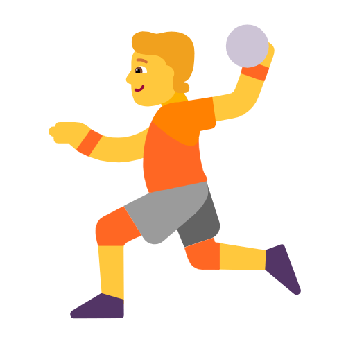🤾 Emoji Handballspieler(in) Microsoft Windows 11 23H2.