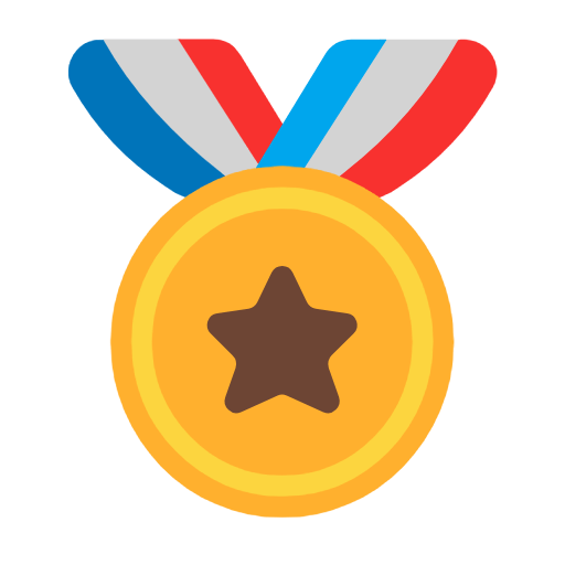 🏅 Emoji Medalla Deportiva en Microsoft Windows 11 23H2.