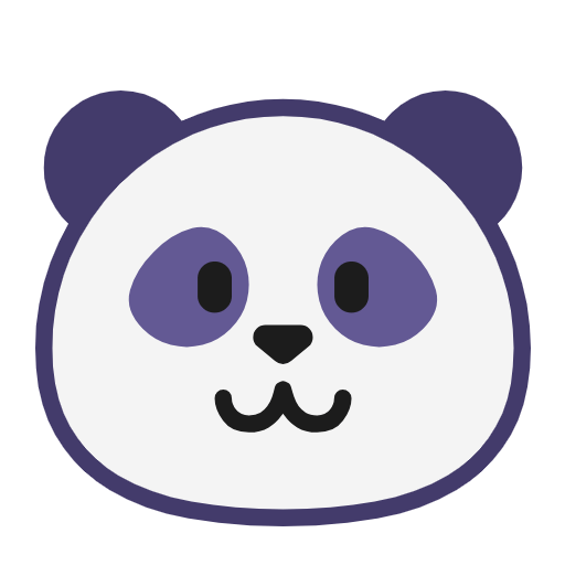 🐼 Emoji Panda en Microsoft Windows 11 23H2.