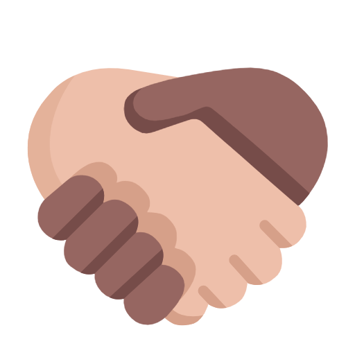 🫱🏼‍🫲🏾 Emoji Handschlag: mittelhelle Hautfarbe, mitteldunkle Hautfarbe Microsoft Windows 11 23H2.