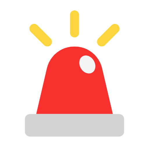 Emoji 🚨 Lampeggiante su Microsoft Windows 11 23H2.