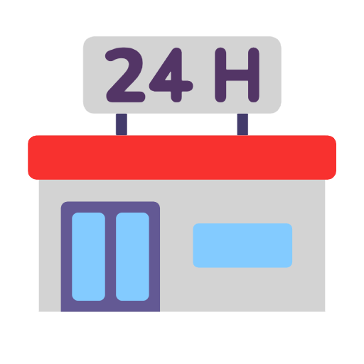 Emoji 🏪 Minimarket su Microsoft Windows 11 23H2.