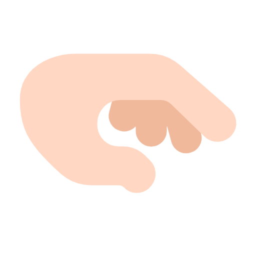 🫳🏻 Emoji Palma Da Mão Para Baixo: Pele Clara na Microsoft Windows 11 23H2.