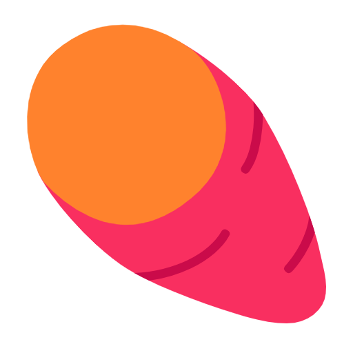 🍠 Emoji geröstete Süßkartoffel Microsoft Windows 11 23H2.