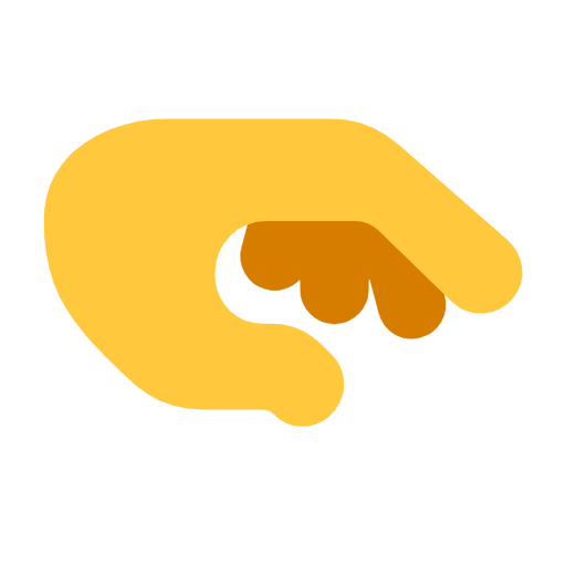 🫳 Emoji Palma Da Mão Para Baixo na Microsoft Windows 11 23H2.