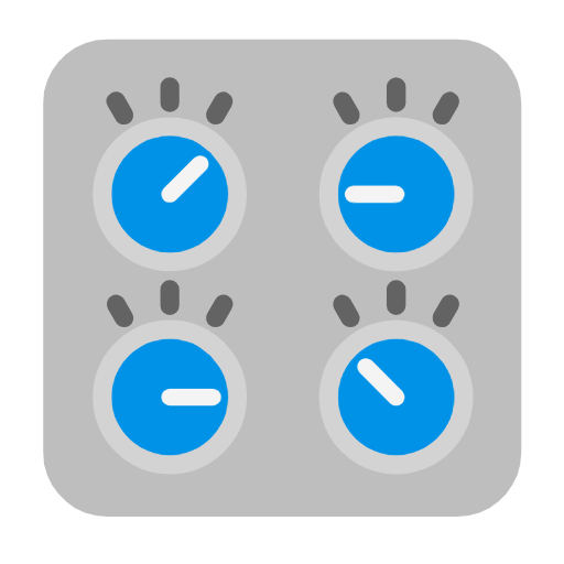 Emoji 🎛️ Manopole Di Controllo su Microsoft Windows 11 23H2.