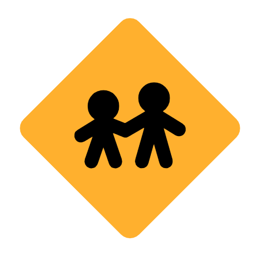 🚸 Emoji Kinder überqueren die Straße Microsoft Windows 11 23H2.