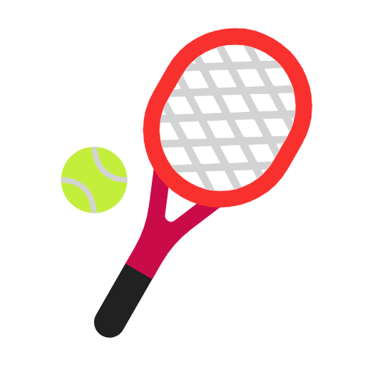 Émoji 🎾 Tennis sur Microsoft Windows 11 23H2.