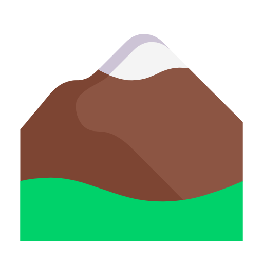 ⛰️ Emoji Montaña en Microsoft Windows 11 23H2.