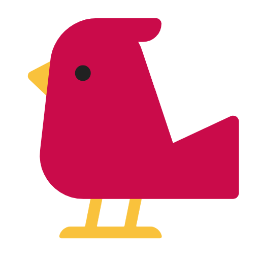 Emoji 🐦 Uccello su Microsoft Windows 11 23H2.