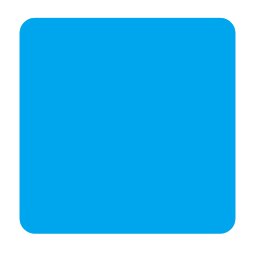 Emoji 🟦 Quadrato Blu su Microsoft Windows 11 23H2.