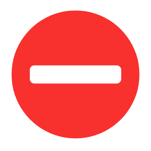 ⛔ Emoji Dirección Prohibida en Microsoft Windows 11 23H2.