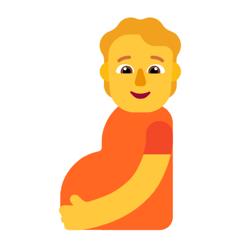 🫄 Emoji Persona Embarazada en Microsoft Windows 11 23H2.