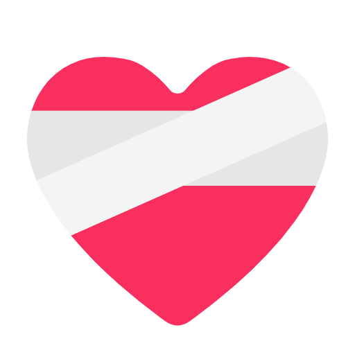 ❤️‍🩹 Emoji Emendando o coração na Microsoft Windows 11 23H2.