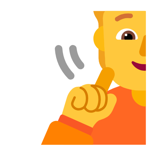 Emoji 🧏 Persona Con Problemi Di Udito su Microsoft Windows 11 23H2.