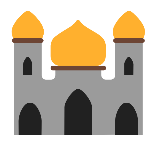 🕌 Emoji Mezquita en Microsoft Windows 11 23H2.