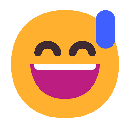 😅 Emoji Grinning Face With Sweat: copy emoticon code, emoji meaning