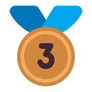 Émoji 🥉 Médaille De Bronze sur Microsoft Windows 11 November 2021 Update.