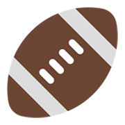 Emoji 🏈 Football Americano su Microsoft Windows 11 November 2021 Update.