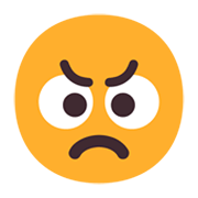 Emoji 😠 Faccina Arrabbiata su Microsoft Windows 11 November 2021 Update.