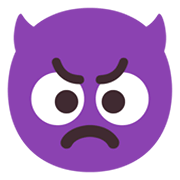 👿 Emoji Cara Enfadada Con Cuernos en Microsoft Windows 11 November 2021 Update.