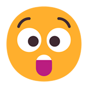 Emoji 😲 Faccina Stupita su Microsoft Windows 11 November 2021 Update.