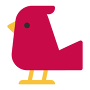 Emoji 🐦 Uccello su Microsoft Windows 11 November 2021 Update.