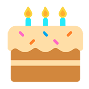 Emoji 🎂 Torta Di Compleanno su Microsoft Windows 11 November 2021 Update.