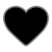 🖤 Emoji Corazón Negro en Microsoft Windows 11 November 2021 Update.