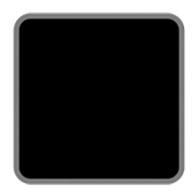 Émoji ⬛ Grand Carré Noir sur Microsoft Windows 11 November 2021 Update.