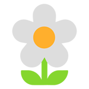 Emoji 🌼 Fiore su Microsoft Windows 11 November 2021 Update.
